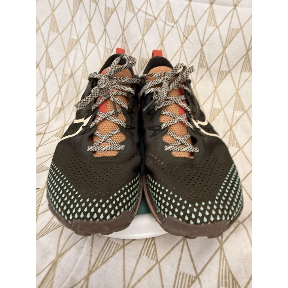 Nike Pegasus Trail 4 Shoes Womens Size 11.5 Black React Trail Running DJ6159-300